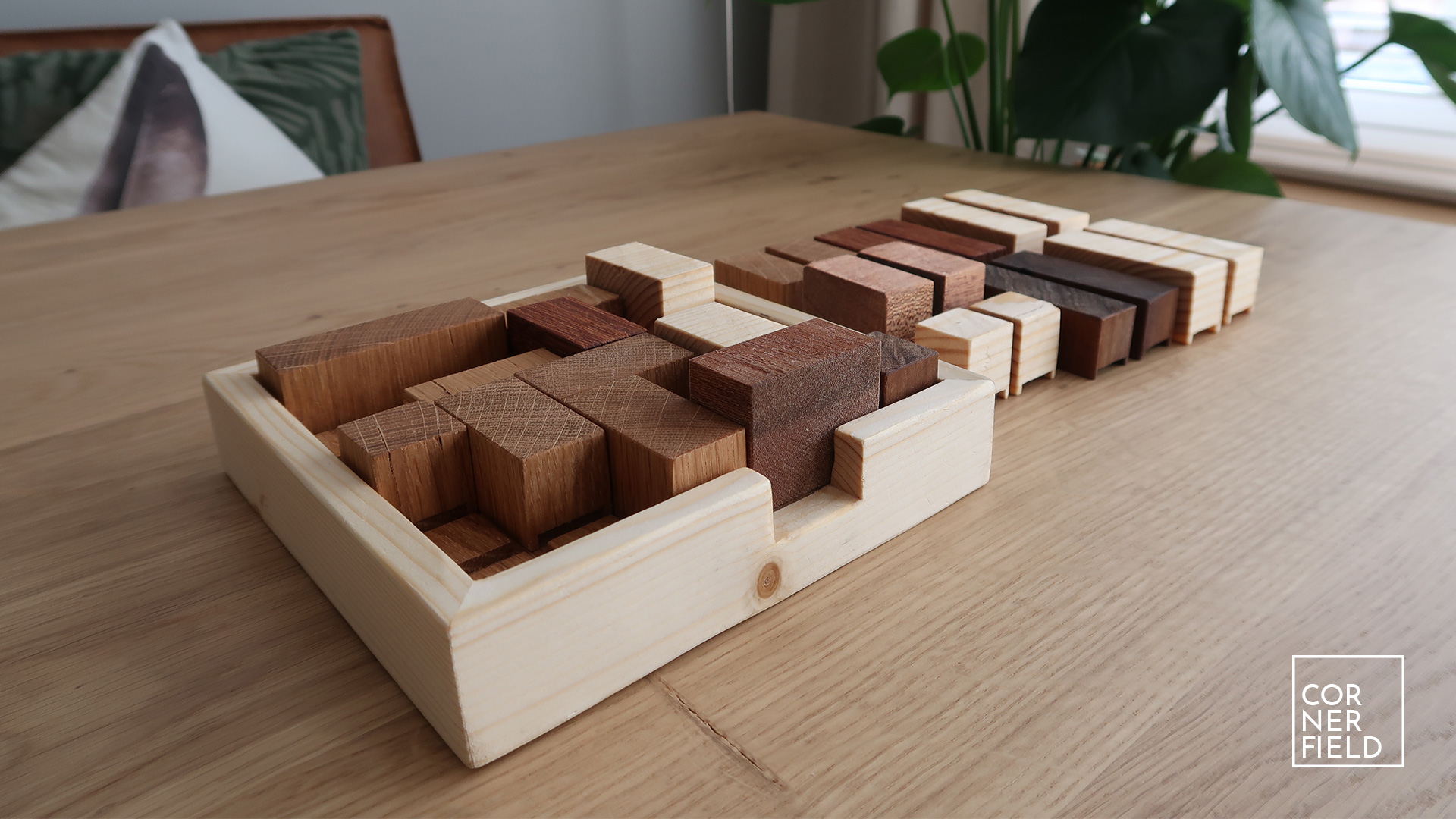 Wooden Puzzle - Fun project and DIY gift - Cornerfield Shop