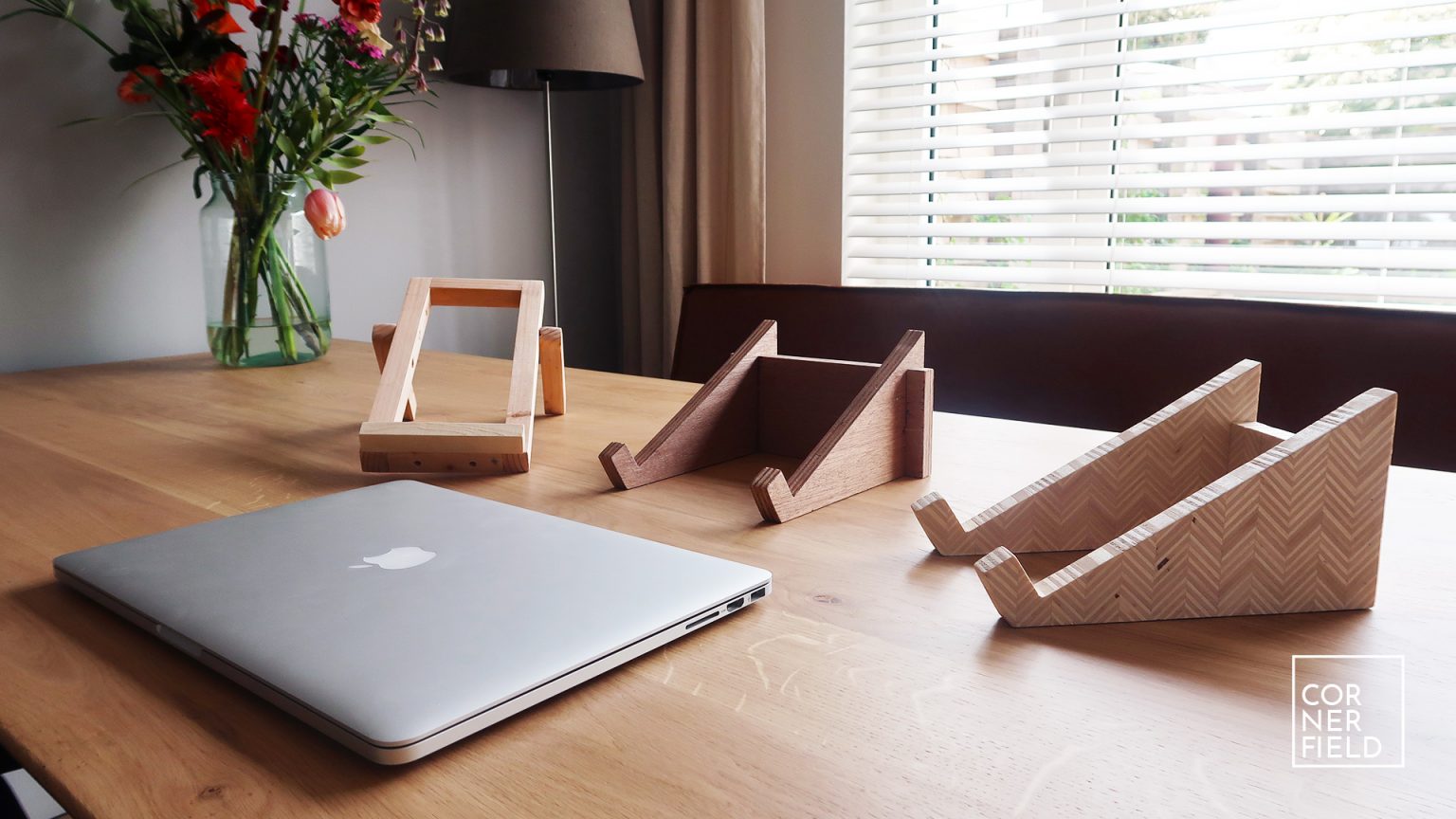 Make your own laptop stand to work from home Cornerfield Shop