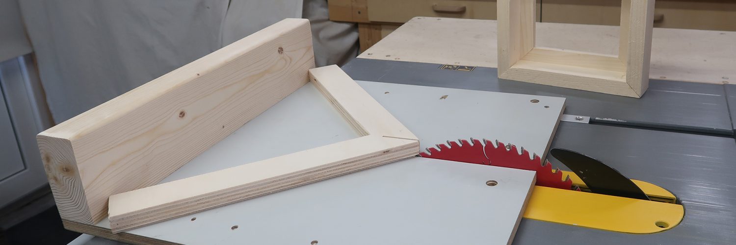 Miter Sled Table Saw Jig For 45 Degree